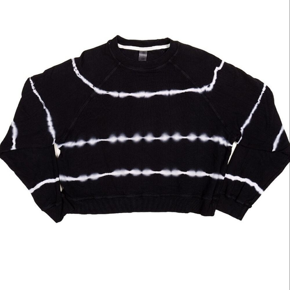 Anthropologie Electric & Rose Ronan Cropped Tie Dye Pullover